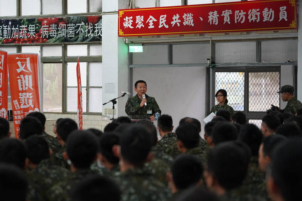 1六軍團劉協慶副指揮官致詞