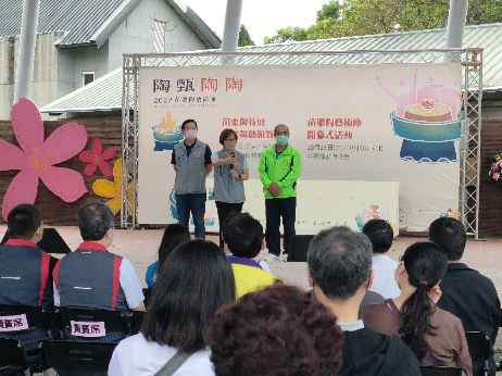 本署結合『2022苗栗陶藝術節「反賄選」宣導