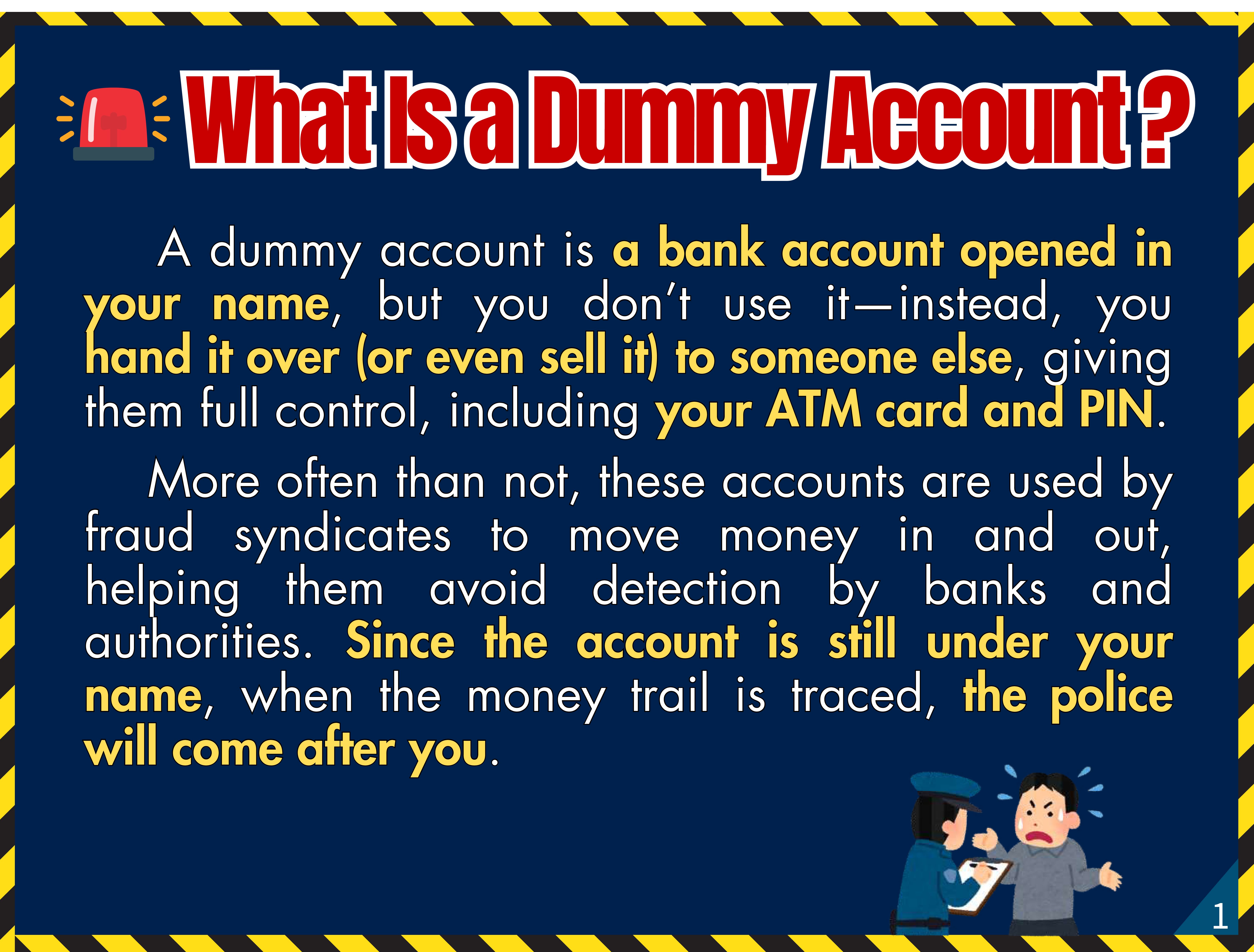 01 What is a Dummy Account