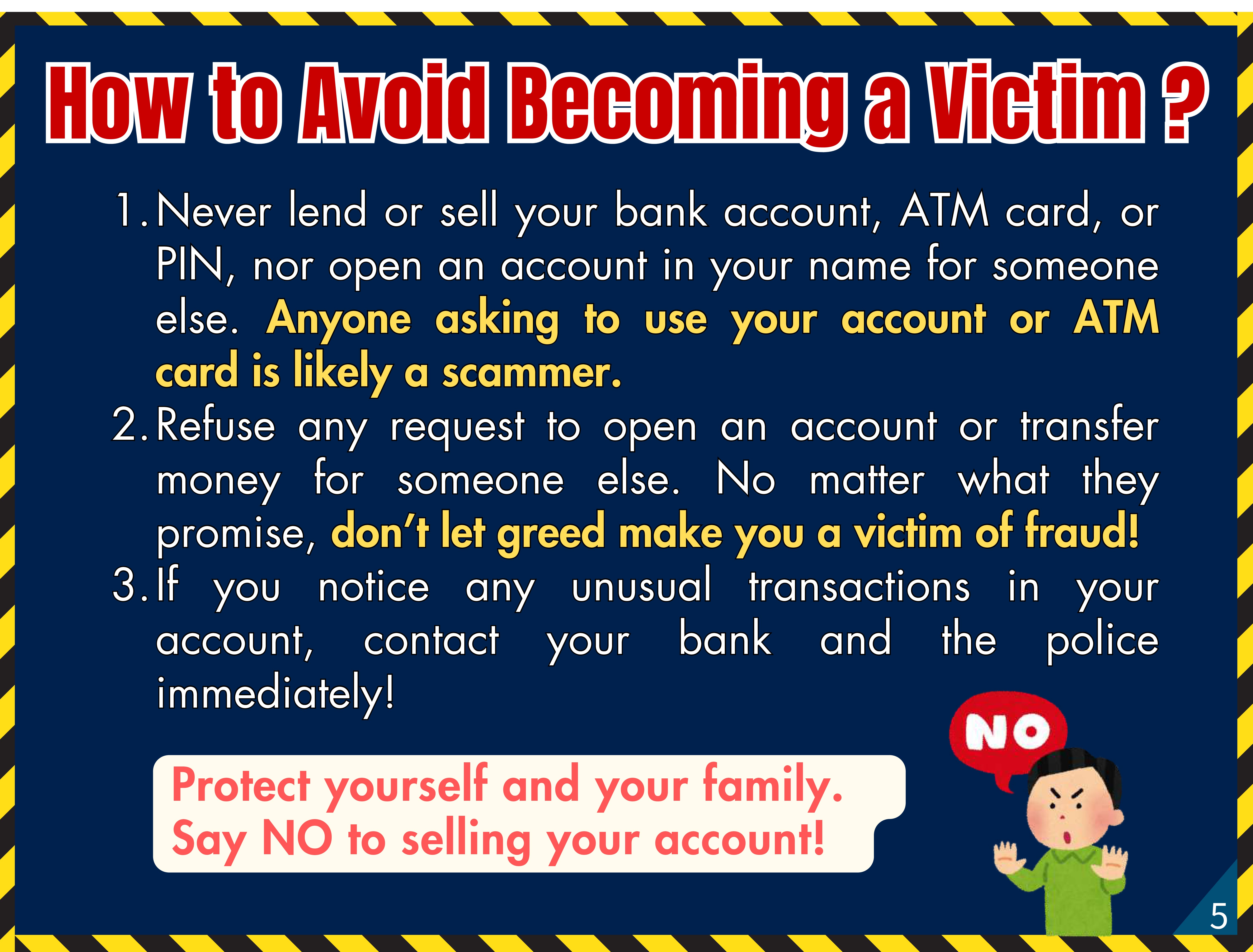 05 How to Avoid Becoming a Victim