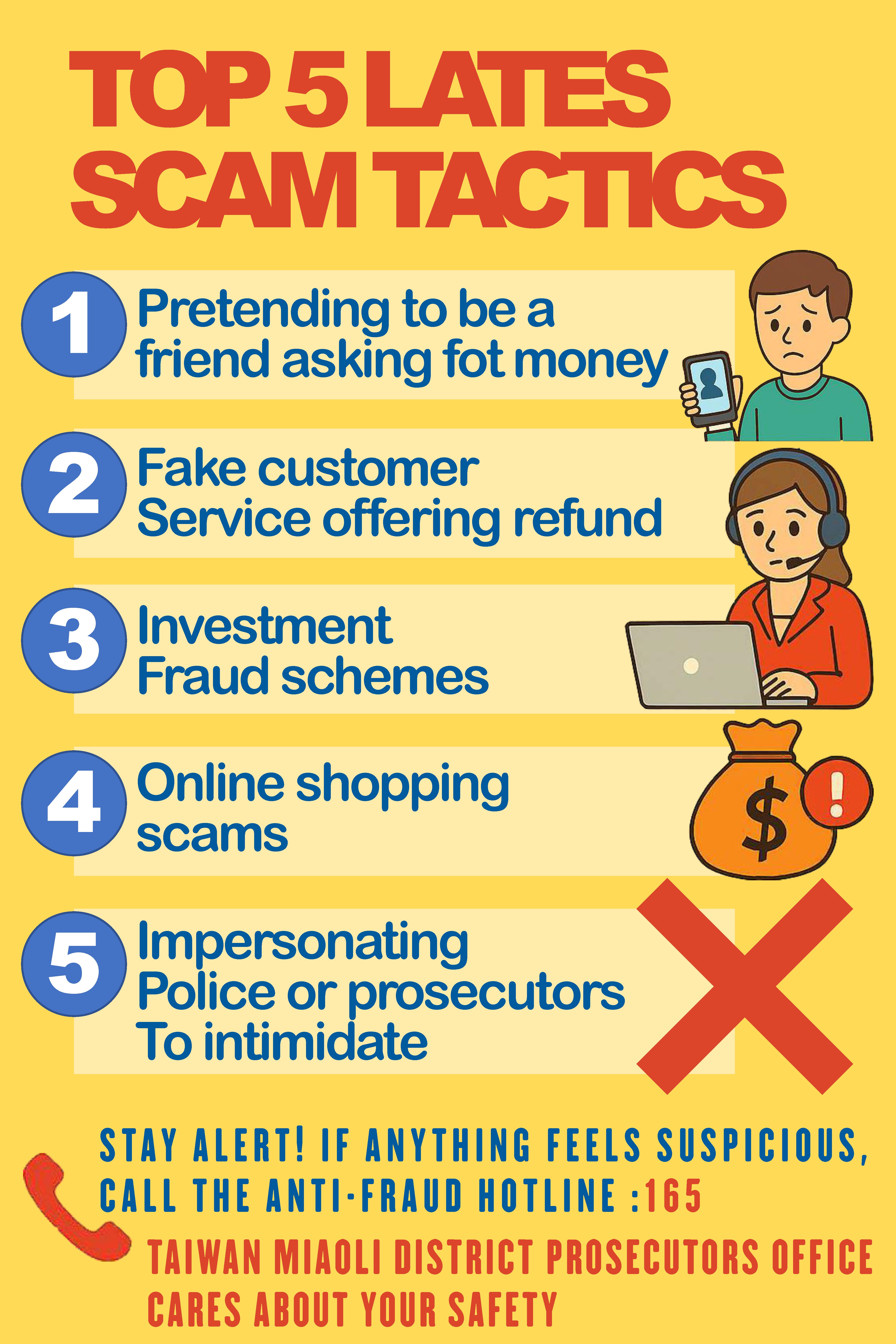 Top 5 Lates Scam Tactics